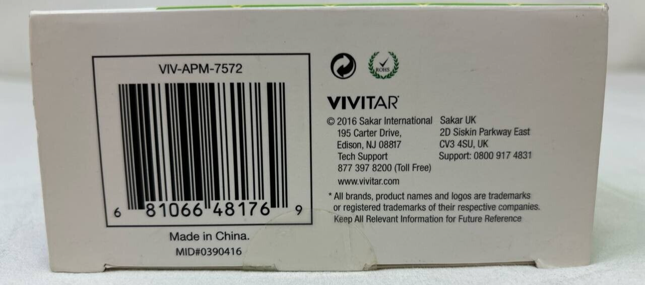 Vivitar Adventure On 2 in 1 Power Pack 4000mAh Battery Charger for GoPro HERO9
