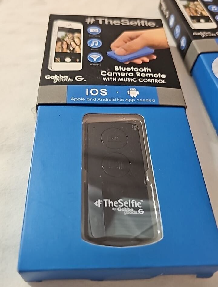 The Selfie Bluetooth Camera Remote Shutter Wireless Music Control Android Apple