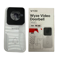 Wyze Cam Video Smart Doorbell Wired 1080p HD with Motion Detection Home Office
