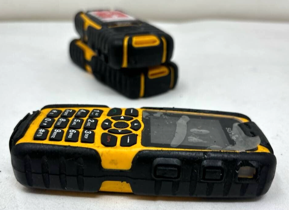 Lot of 3 Sonim XP3.20 Quest Cell Phone Ultra Rugged Bluetooth 3G Waterproof READ