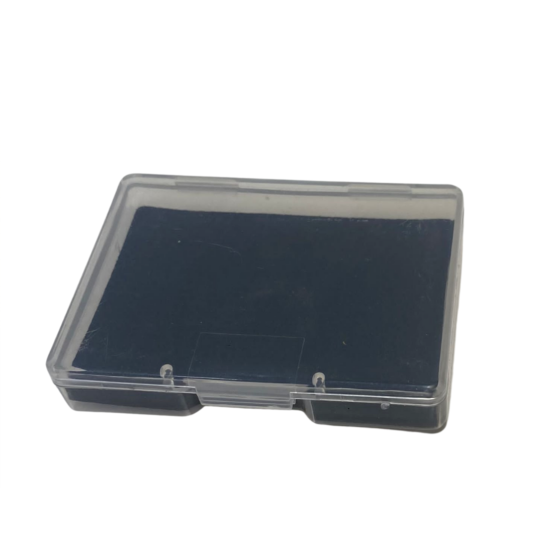 10 x Plastic Clear Jewelry Box Packaging For Rings Necklage Protect 1.75" x 1.3"