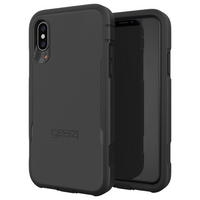 Gear4 Platoon Case for Apple iPhone XS X Black Rugged Protective Cover D3O 20ft