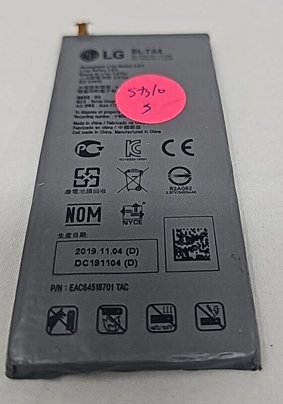 Battery BL-T44 For LG Stylo 5 Stylo 6 K40s K50 K60 Q60 3500mAh Replacement OEM
