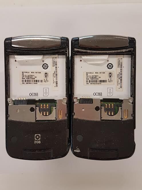 30 Lot Motorola Razr2 V8 512MB GSM Cellular Phone Telcel Flip Wholesale Vintage