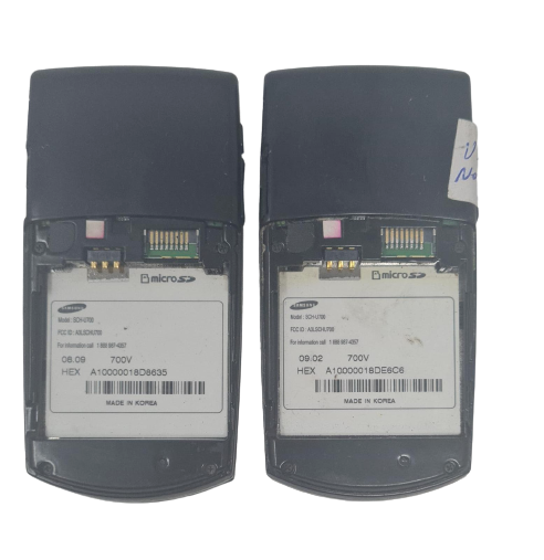 2 Lot Samsung SGH-U700 Verizon Phone Untested Flip Antique USED Wholesale repair