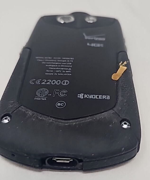 Verizon Kyocera E6782 Brigadier Cellphone Mobile Phone Quad Core 16GB READ