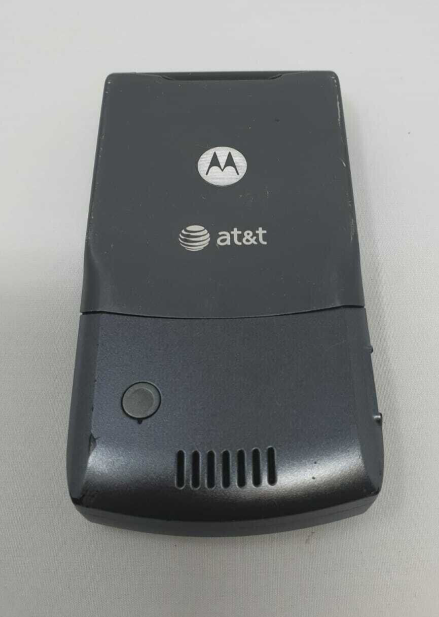 Motorola RAZR V3xx ATT Flip Style EMAIL WIFI GPRS Gray ANTIQUE 3G MOTORAZR GSM
