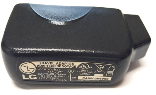 LG Chocolate BL40 BL20 Cellphone Travel Home Charger Adapter STA-U12WR LG Usa