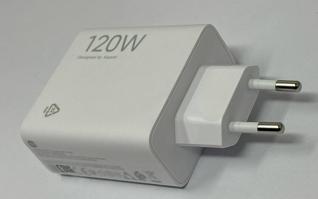Xiaomi Power Adapter USB Fast Charge 120W for Redmi Note 13 Pro MDY-16-EN Head