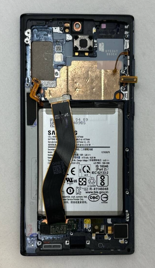 2 Lot Samsung Galaxy Note 10 + 6.8" 12MP Fingerprint Battery Replacement Bad LCD
