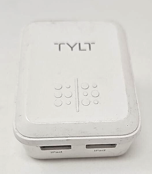 Tylt Dual USB A Wall Charger 5V 2.4A For Apple iPad Air 2 Mini 2 3 Gen OEM
