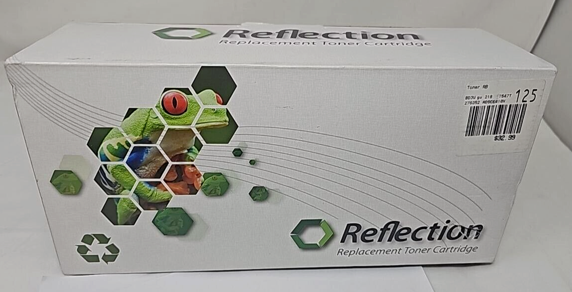Reflection Replace Print Toner Cartridge Black 4,000 PG YIELD TAA HP LJ 300 400