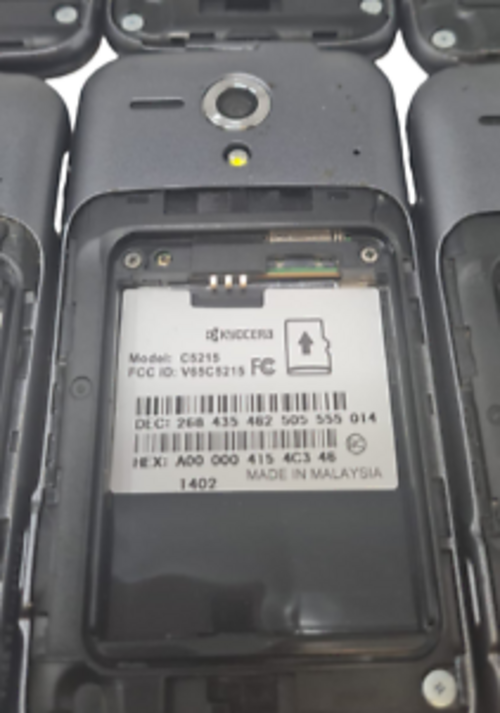 8 Lot Kyocera Hydro Edge C5215 Android Mobile Power Up As Is Bad Display READ