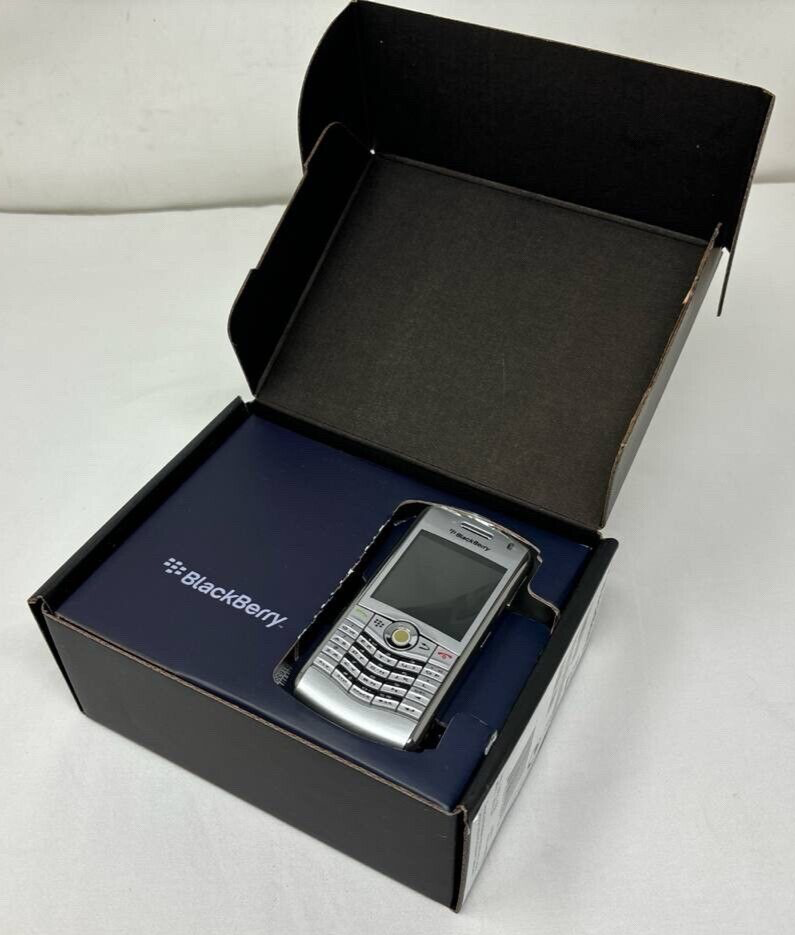 BlackBerry Pearl 8120 Cellphone 2MP 2G GSM Unlocked 2.2" LCD Silver Gray