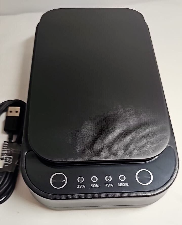 Bracketron PwrUp Clean Wireless Phone Charger UV Sanitizer Sterilizer for Phones