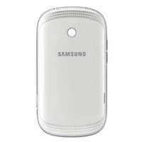 Back Battery Door Cover Replacement White for Samsung Galaxy Music Duos S6012