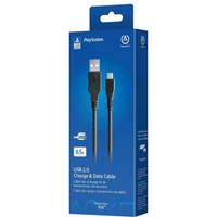 PowerA USB A to Micro USB Cable 2M for PS4 Controller Charging Data Cord OEM