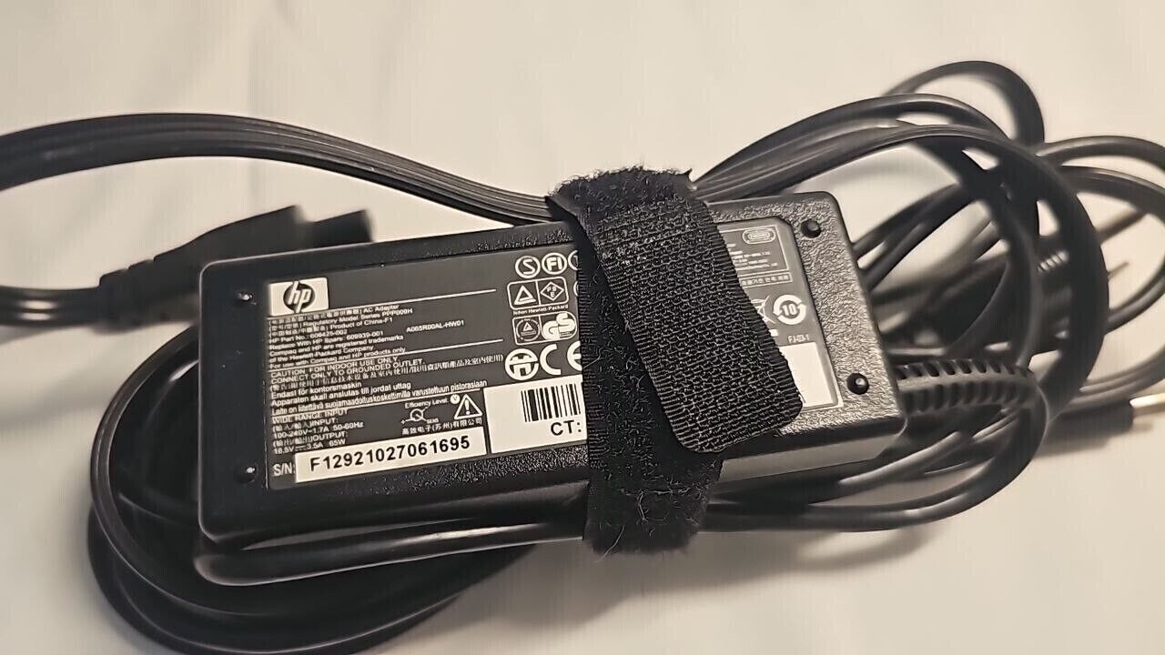 HP 65W AC Power Adapter for Laptop Compaq Presario Pavilion Probook G6 G7 DV5 DV
