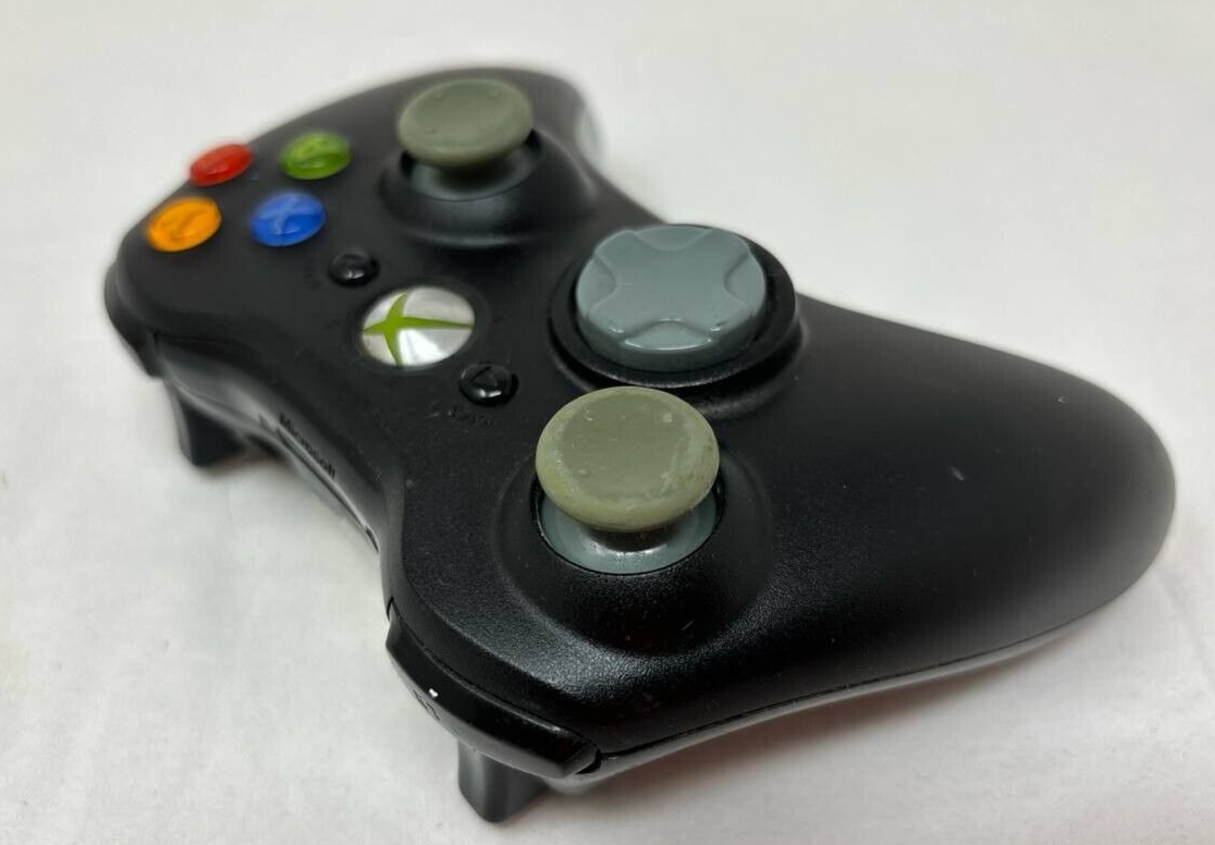 Microsoft Xbox 360 Wireless Gaming Controller Gamepad Joystick Original Black