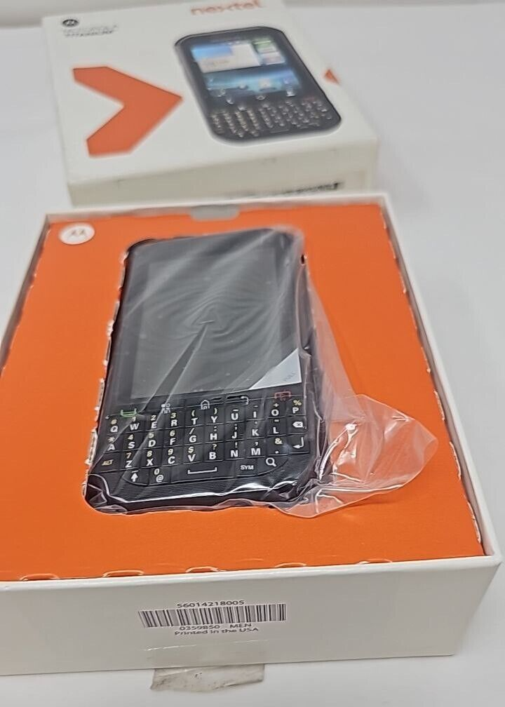 Motorola Titanium Rugged Phone Nextel Push to Talk iDEn 3.1 Brazil Walkie Talkie