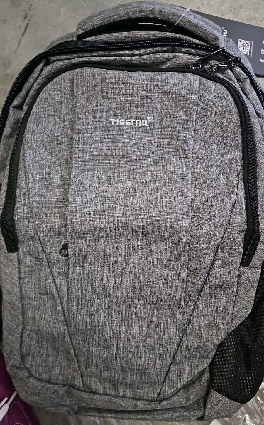 Tigernu Travel Backpack Slim Lightweight USB Charging for Laptop iPad to 15.5"