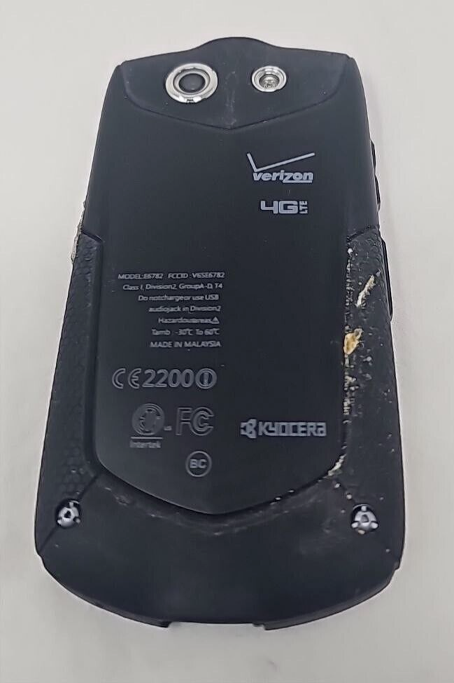 Verizon Kyocera E6782 Brigadier Cellphone Mobile Phone Quad Core 16GB READ