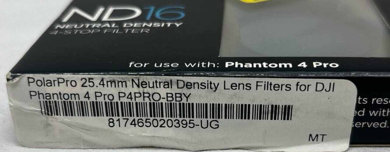 3 pack PolarPro25.4mm Neutral Density Lens Filter For DJI Phantom 4 Pro Advance