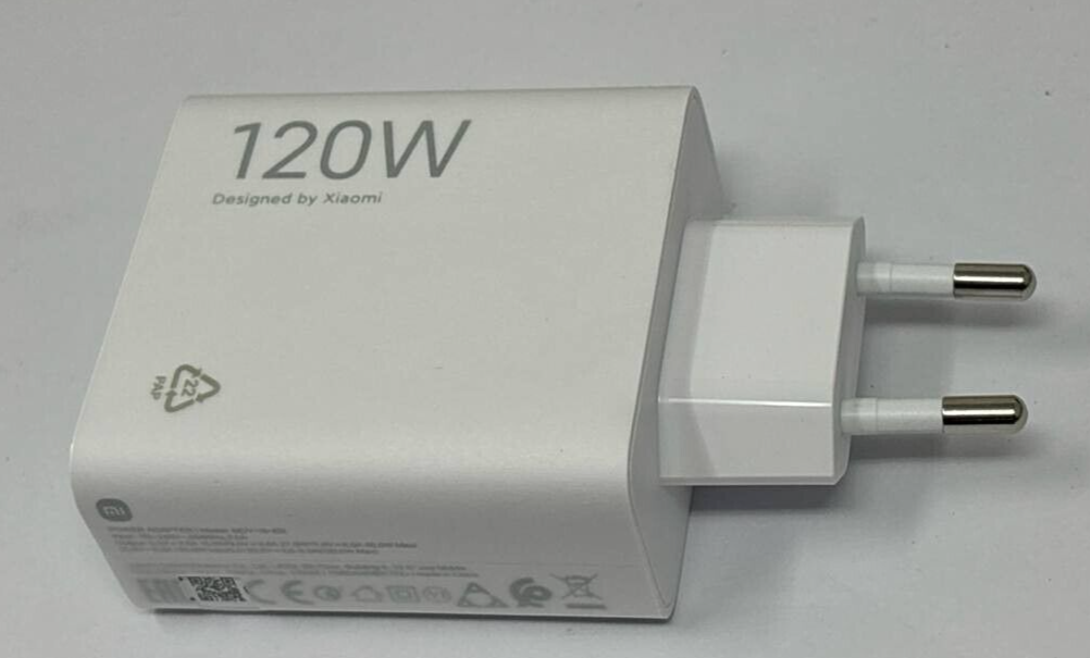 Xiaomi Power Adapter USB Fast Charge 120W for Redmi Note 13 Pro MDY-16-EN Head
