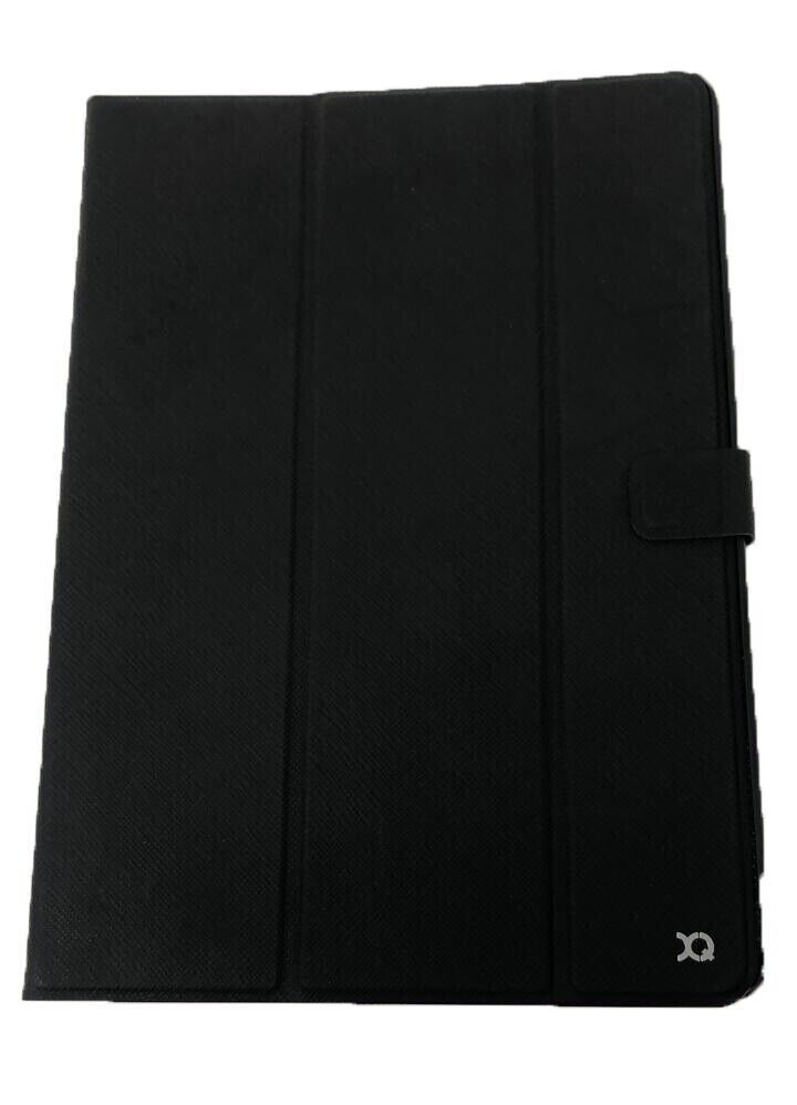 Xqisit Black Protective Tablet Cover Side Stand Folio Book Case for Apple iPad 2