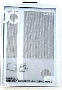 Xqisit Protective Book Case Folio Cover Fits Apple iPad Mini 1 2 3 Original Gray