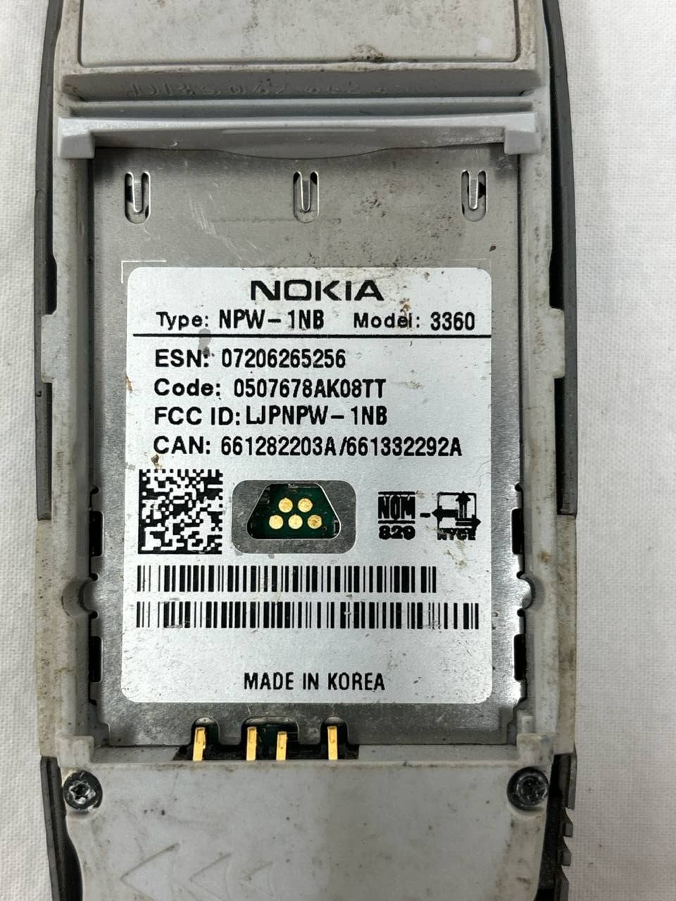 7 Lot Vintage Nokia 2125 3360 6820 3120 6010 Bar Collectible Wholesale GSM As Is