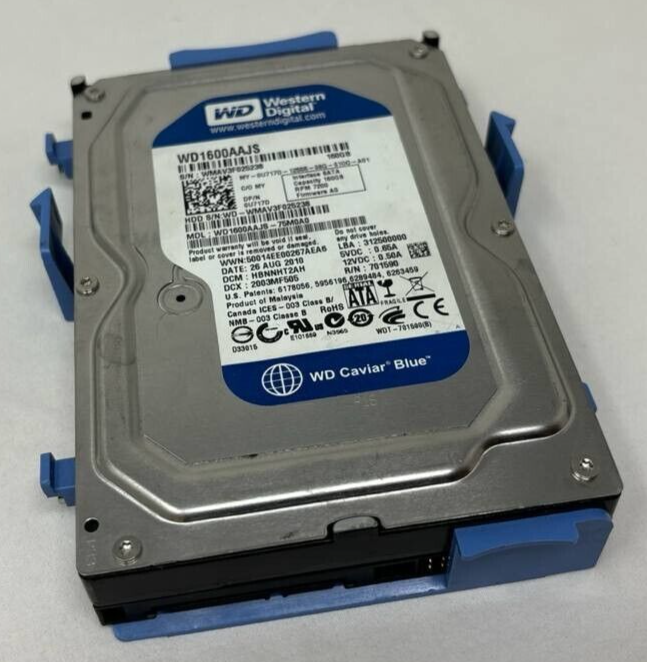 Western Digital WD1600AAJS-75M0A0 SATA 3.5" Hard Drive Internal 160GB 7200 RPM