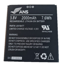 Battery L001BATT For Ans L50 Assurance Phone 3.8V Replacement 2000 mAh Genuine