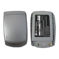 Battery FLG 1200 LX1200 Phone Silver External Replacement LGLI-ACEM 650mAh 3.7V