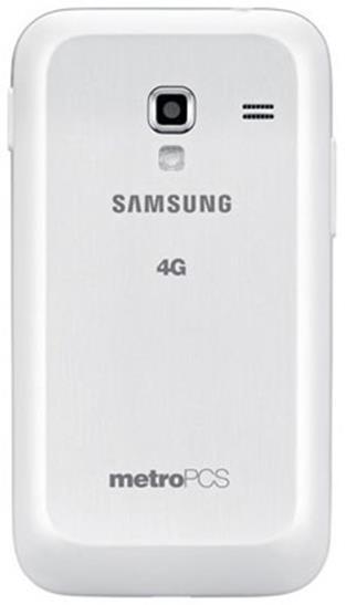 OEM White Phone Battery Door Back Cover Housing Case For Samsung R820 Metro PCS