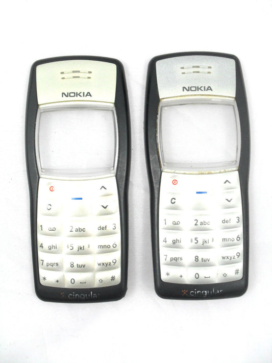 Black Front Housing Keypad Faceplate Fascia Case For Nokia 1100 1108 Grade B OEM