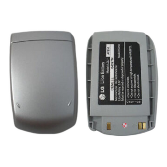 LG 1200 LX1200 Phone Battery Silver External Replacement LGLI-ACEM 650mAh 3.7V