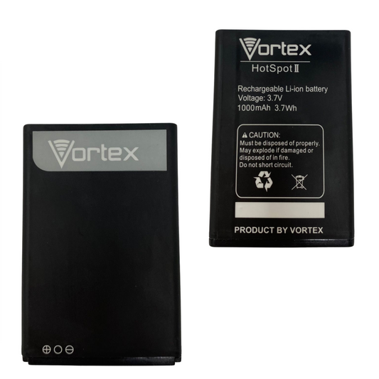 Battery HotSpot II For Vortex HotSpot II  2 1000mAh 3.7V Vortx   Replacement OEM