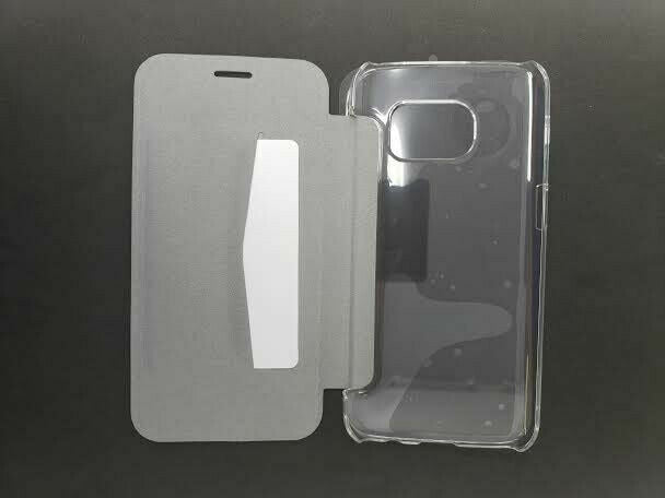 OEM White Leather XQISIT Flap Cover Adour Case Cover For Samsung Galaxy S7