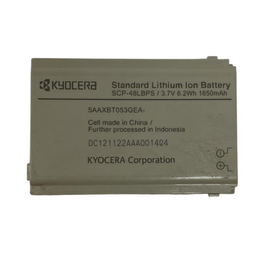Battery  SCP-48LBPS For Kyocera DuraPlus E4233 5AAXBT053GEA 1650mAh 3.7V