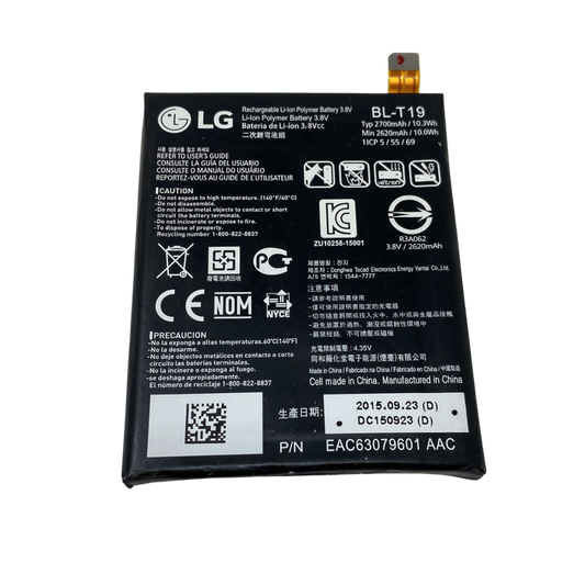 Battery BL-T19 For LG Google Nexus 5X H791 H798 H790 2700mAh 3.8V Original OEM