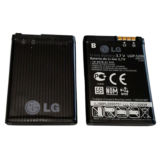 Battery LGIP-520N for LG Chocolate GD900 GW505 Extravert VN271 BL40 VX5600 Attun