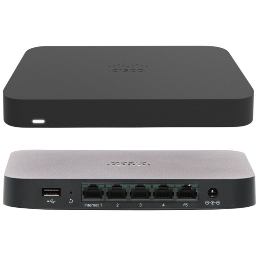 Cisco Meraki Z3 VPN Firewall Teleworker Gateway Gigabit Ethernet Black OEM