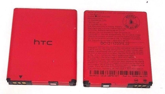 Battery BTR6580B For HTC A1320 A320 H1000C Original Replacement Red 1230mAh 3.7v