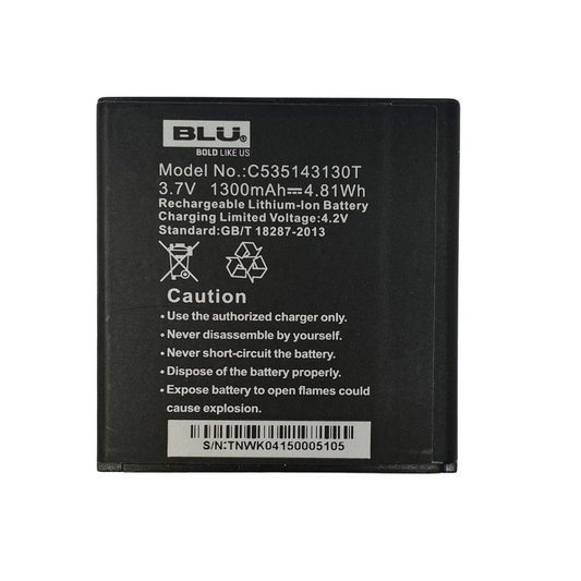 Battery C535143130T For Blu Advance 4.0 L A010 A010U A010L Original 1300mAh 3.7v