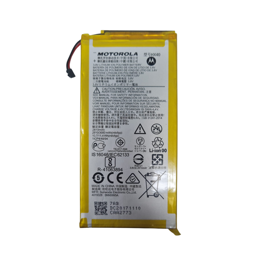 Battery HX40 For Motorola Moto X4 X 4th Gen XT1900 SNN5995A 3.8V 11.4Wh Original