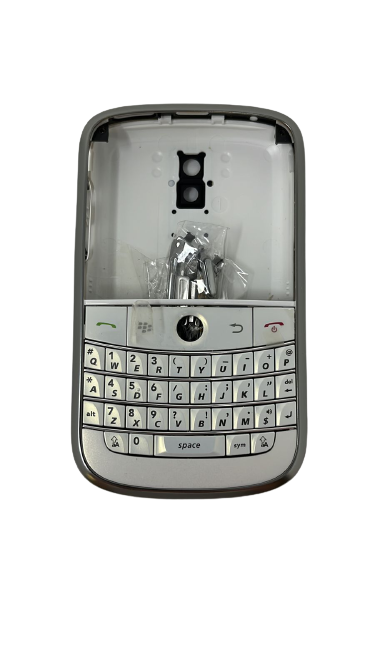 Front Housing For Blackberry Tour 9630 Key Pad Original Replacement White Pearl