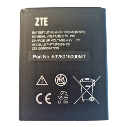 Battery Li3716T42P3H594650 For ZTE Zephr Z752C Z753G Z755 Z716BL Z717 Z750 N810