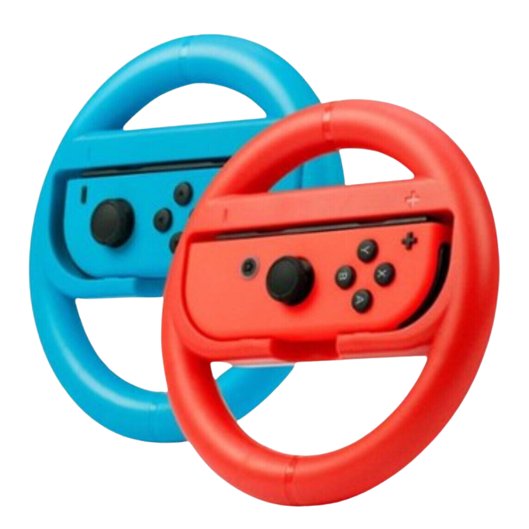 Rocketfish Joy Con Racing Wheel Controller Nintendo Switch and OLED Two Pack OEM