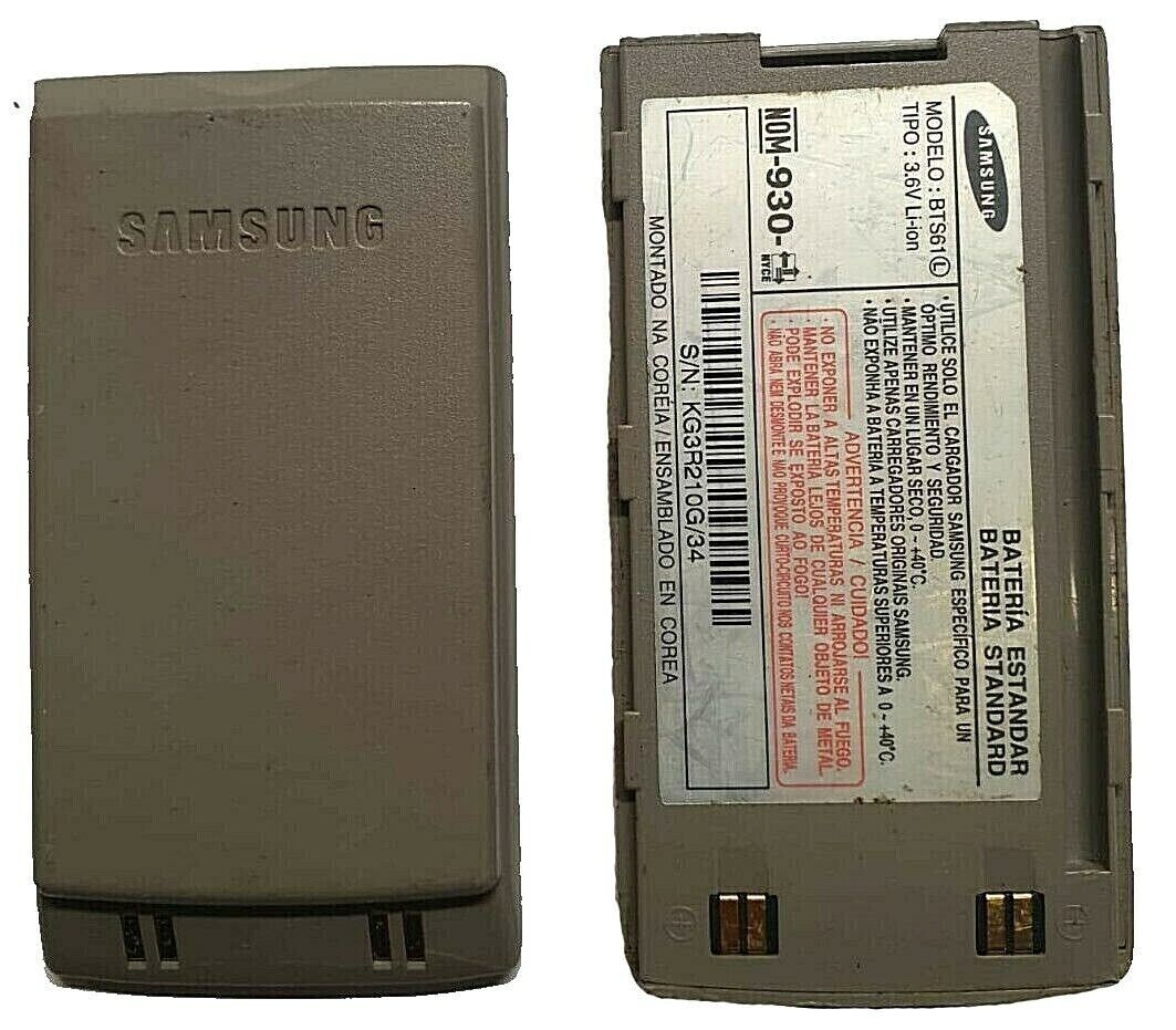 Battery BTS61 Original For Samsung Phone Gray External Back Replacement OEM